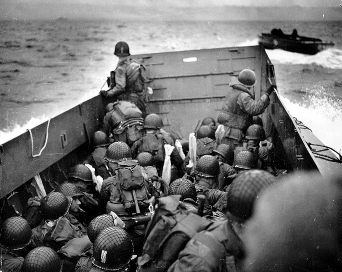American forces during D-Day landing